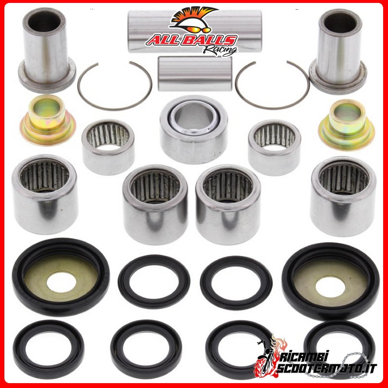 All Balls MONO SHOCK ABSORBER LINKAGE BEARING KIT Yamaha YZ 80 1993-2001 All Balls MONO SHOCK ABSORBER LINKAGE BEARING KIT Yamaha YZ 80 1993-2001