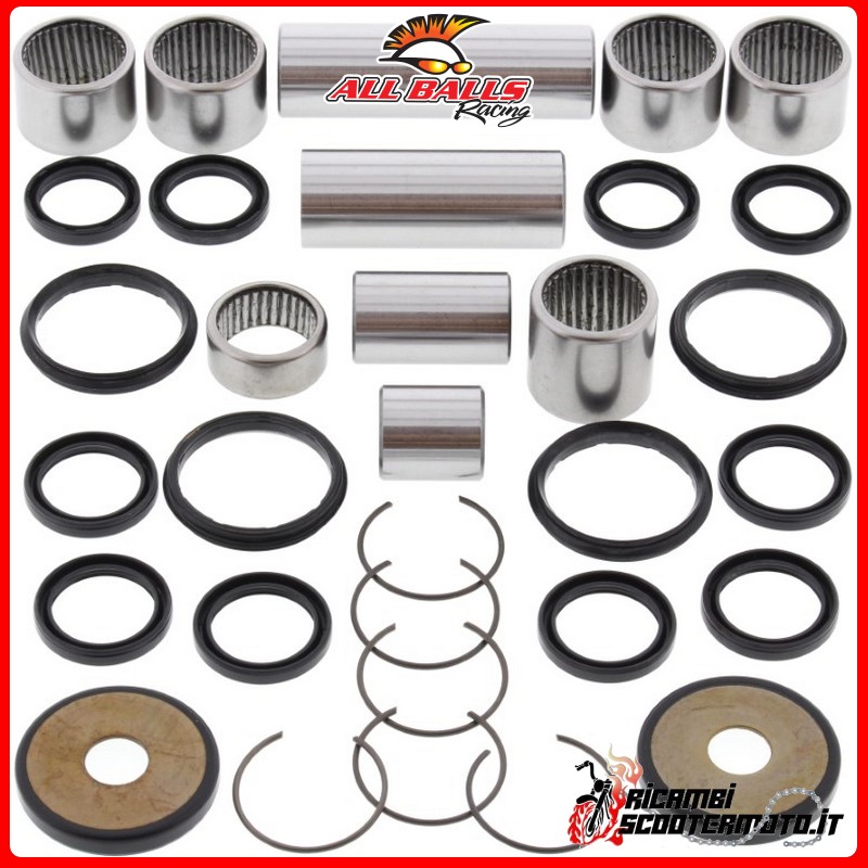 All Balls MONO SHOCK ABSORBER LINKAGE BEARING KIT Suzuki RM 125 1996-1997 All Balls MONO SHOCK ABSORBER LINKAGE BEARING KIT Suzuki RM 125 1996-1997