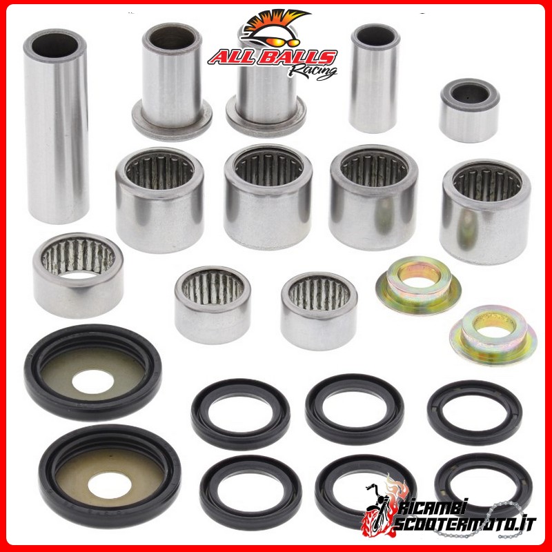 All Balls MONO SHOCK ABSORBER LINKAGE BEARING KIT Yamaha YZ 85 2003-2018 All Balls MONO SHOCK ABSORBER LINKAGE BEARING KIT Yamaha YZ 85 2003-2018