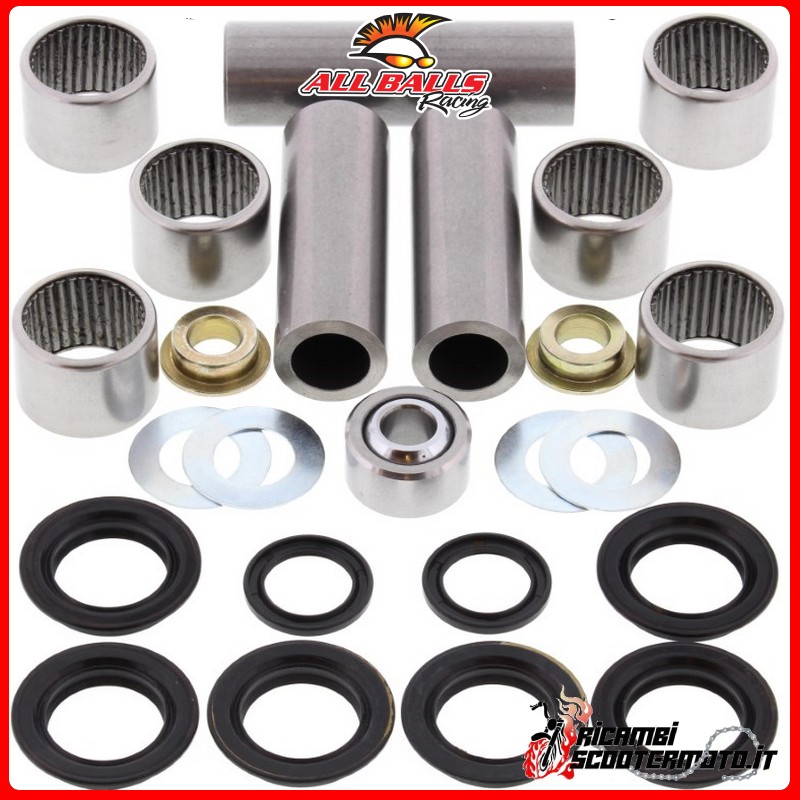 KIT CUSCINETTI LEVERAGGIO MONO AMMORTIZZATORE ALL BALLS KAWASAKI KX 125 1988