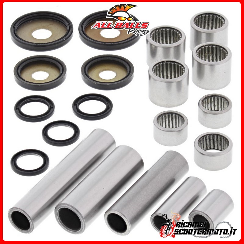 KIT DE COJINETE DE ARTICULACIÓN DEL AMORTIGUADOR MONOMONO All Balls Kawasaki KLX 125 2003-2006 KIT DE COJINETE DE ARTICULACIÓN DEL AMORTIGUADOR MONOMONO All Balls Kawasaki KLX 125 2003-2006