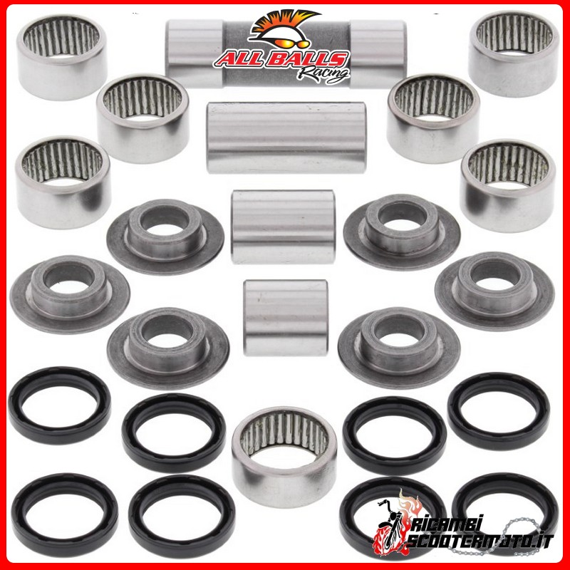 All Balls MONO SHOCK ABSORBER LINKAGE BEARING KIT Suzuki RM 125 2004-2008 All Balls MONO SHOCK ABSORBER LINKAGE BEARING KIT Suzuki RM 125 2004-2008