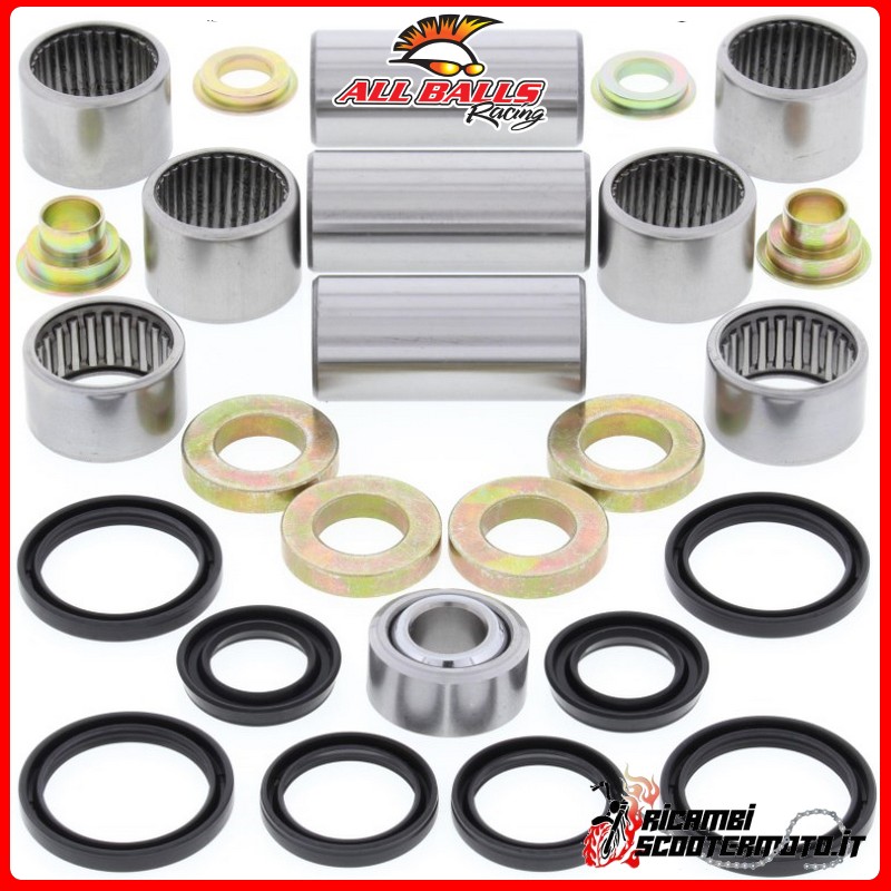 All Balls MONO SHOCK ABSORBER LINKAGE BEARING KIT Yamaha WR 125 2002-2004 All Balls MONO SHOCK ABSORBER LINKAGE BEARING KIT Yamaha WR 125 2002-2004