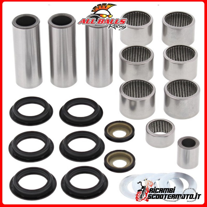 KIT DE COJINETE DE ARTICULACIÓN DEL AMORTIGUADOR MONOMONO All Balls Kawasaki KLX 250 R 1994 KIT DE COJINETE DE ARTICULACIÓN DEL AMORTIGUADOR MONOMONO All Balls Kawasaki KLX 250 R 1994