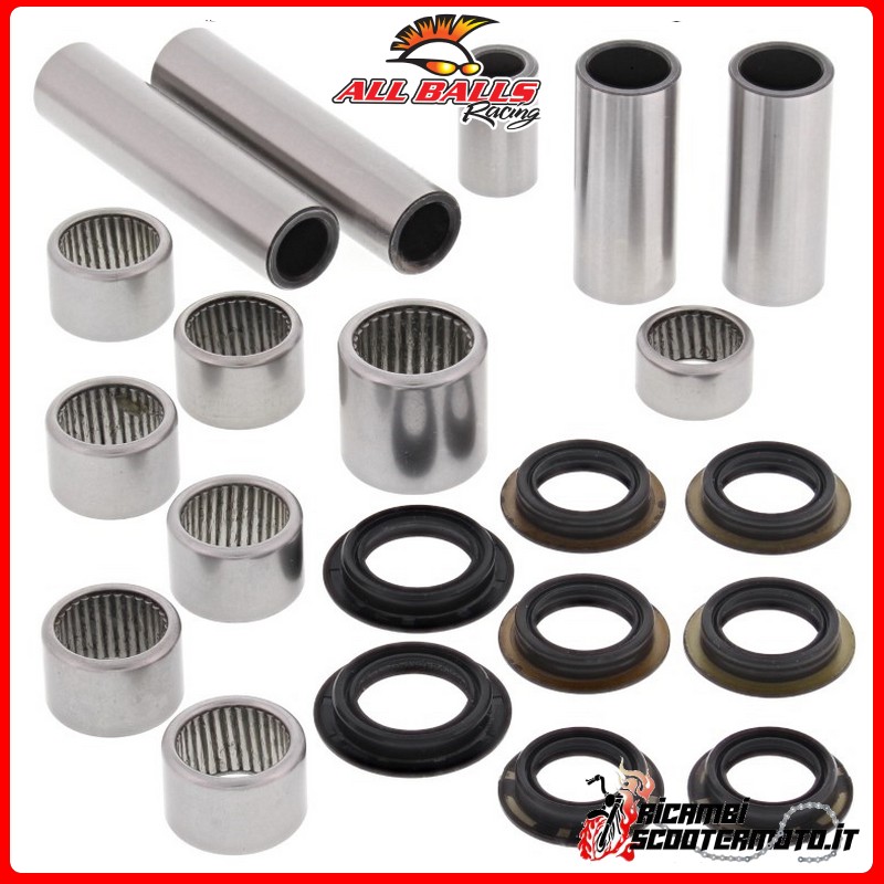 KIT DE COJINETE DE ARTICULACIÓN DEL AMORTIGUADOR MONOMONO All Balls Kawasaki KL 250 Super Sherpa 2000-2004 KIT DE COJINETE DE ARTICULACIÓN DEL AMORTIGUADOR MONOMONO All Balls Kawasaki KL 250 Super Sherpa 2000-2004