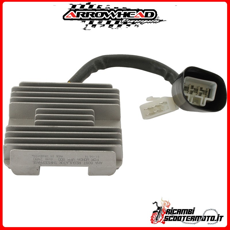 Régulateur de tension ArrowHead Honda VFR 800 A Interceptor ABS 2004-2009 Régulateur de tension ArrowHead Honda VFR 800 A Interceptor ABS 2004-2009