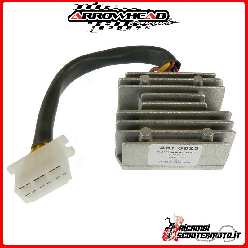 ArrowHead VOLTAGE REGULATOR Kawasaki EL 250 Eliminator 1994 ArrowHead VOLTAGE REGULATOR Kawasaki EL 250 Eliminator 1994