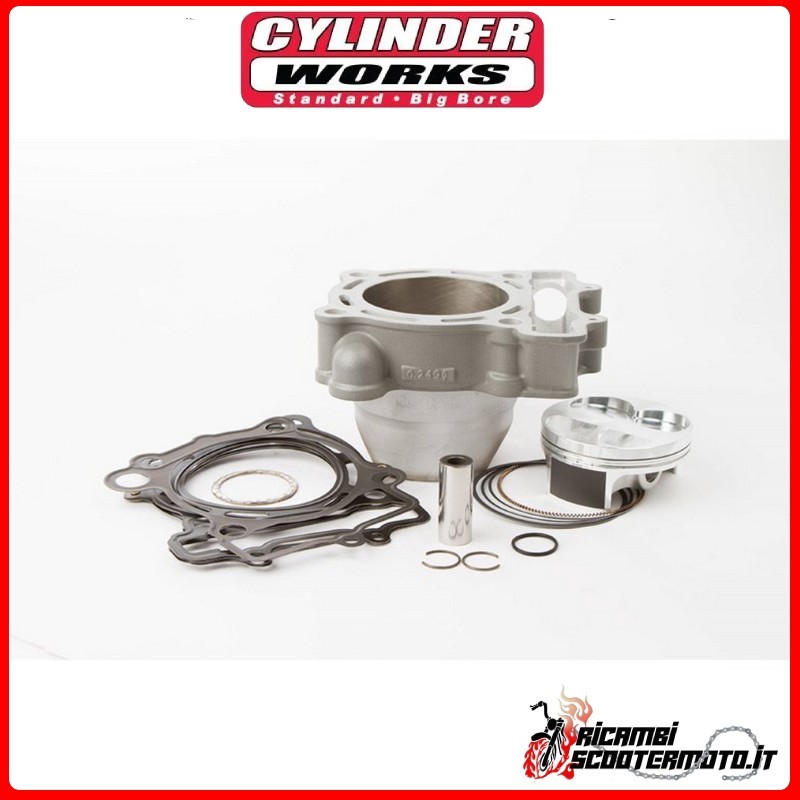 KIT CILINDRO GRUPPO TERMICO STD WORKS 77MM 249CC KAWASAKI KX 250 F 2004-2005