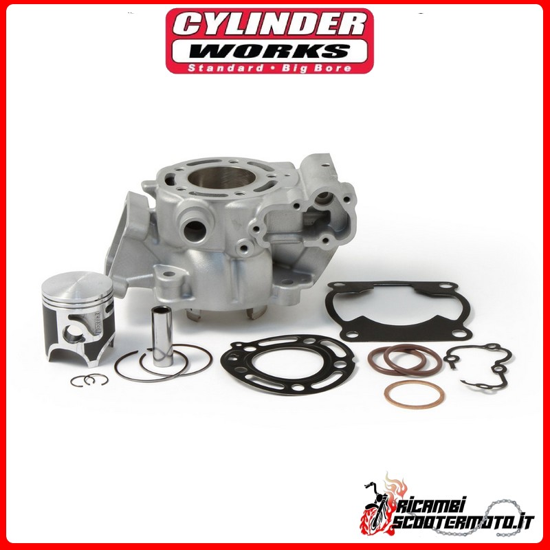KIT CILINDRO GRUPPO TERMICO STD WORKS 48,5MM 85CC KAWASAKI KX 85 2006-2013
