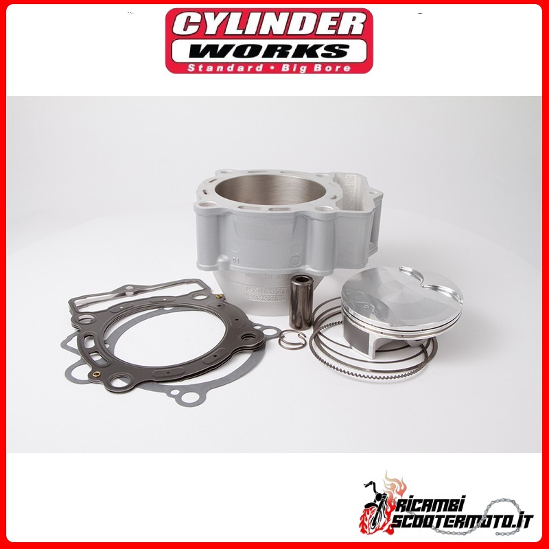 KIT CYLINDRE BIGBORE WORKS GROUPE THERMIQUE 90mm 365cc Ktm 350 SX-F 2011-2012 KIT CYLINDRE BIGBORE WORKS GROUPE THERMIQUE 90mm 365cc Ktm 350 SX-F 2011-2012