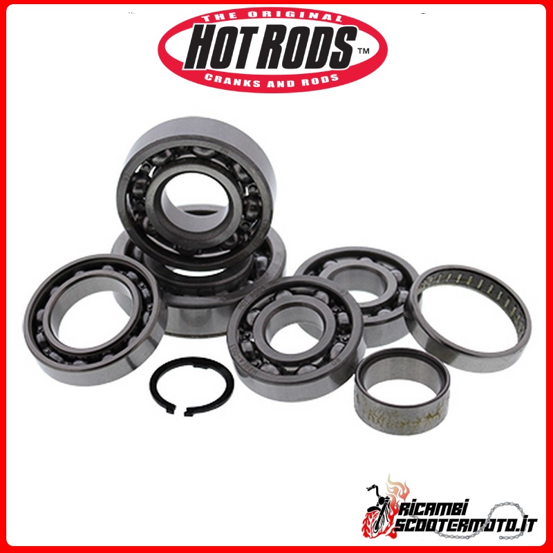 HOT RODS GEARBOX BEARING KIT Kawasaki KX 125 2000-2002 HOT RODS GEARBOX BEARING KIT Kawasaki KX 125 2000-2002