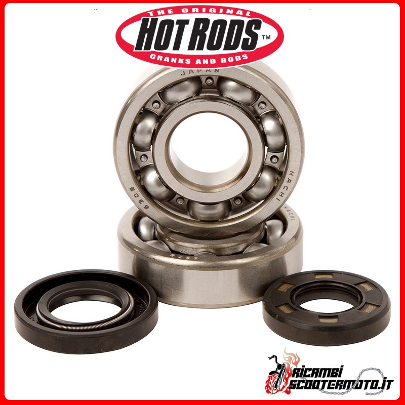 KIT CUSCINETTI ALBERO MOTORE HOT RODS KAWASAKI KX 250 1980-1986 KIT CUSCINETTI ALBERO MOTORE HOT RODS KAWASAKI KX 250 1980-1986