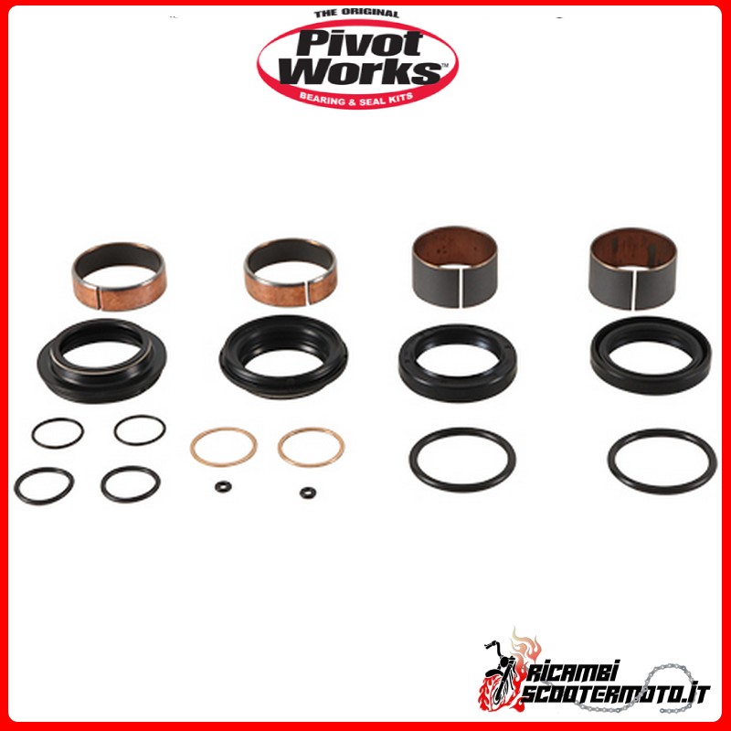 KIT DE REVISIÓN DE HORQUILLA PIVOT WORKS Kawasaki KX 100 2006-2013 KIT DE REVISIÓN DE HORQUILLA PIVOT WORKS Kawasaki KX 100 2006-2013