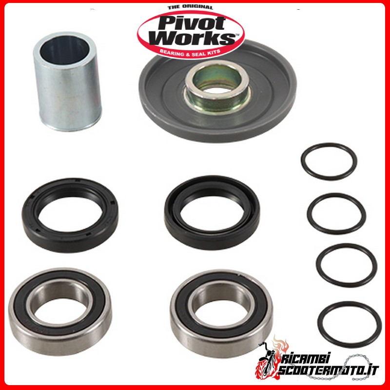 PIVOT WORKS FRONT WHEEL COLLARS Honda CR 125 R 1997-2001