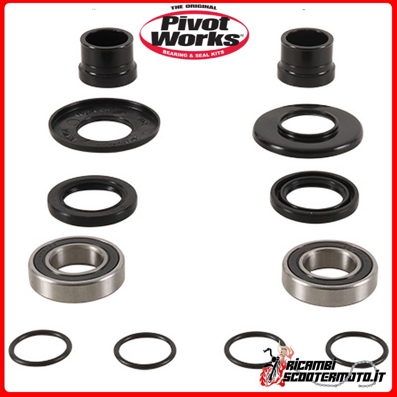 PIVOT WORKS FRONT WHEEL COLLARS Kawasaki KX 125 1993-1998