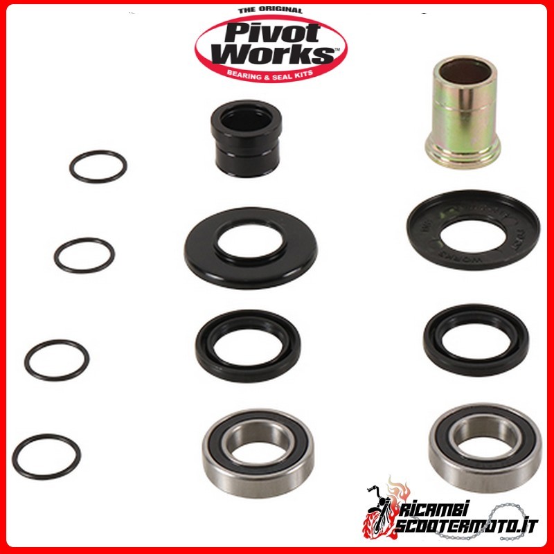 PIVOT WORKS FRONT WHEEL COLLARS Kawasaki KX 125 2003
