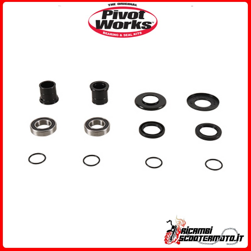 PIVOT WORKS FRONT WHEEL COLLARS Kawasaki KX 250 2006-2007