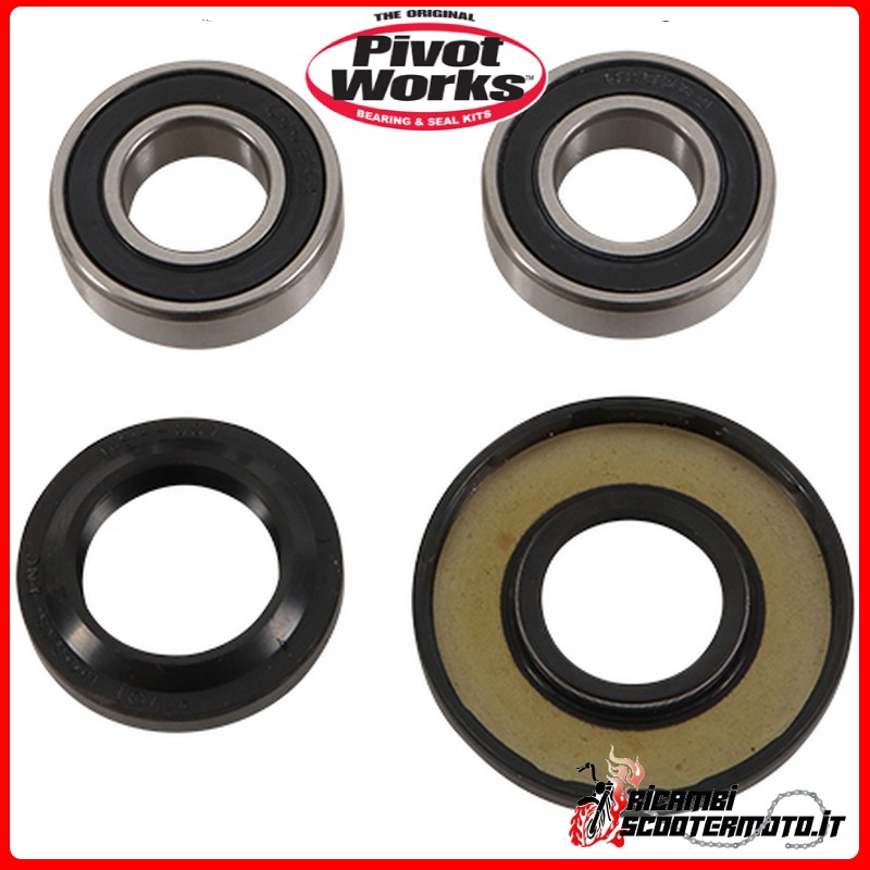PIVOT WORKS FRONT WHEEL BEARING KIT Honda CR 125 R 1988-1994 PIVOT WORKS FRONT WHEEL BEARING KIT Honda CR 125 R 1988-1994