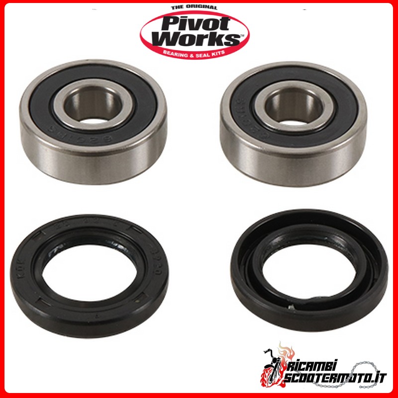 PIVOT WORKS FRONT WHEEL BEARING KIT Yamaha TTR 50 2006-2019 PIVOT WORKS FRONT WHEEL BEARING KIT Yamaha TTR 50 2006-2019