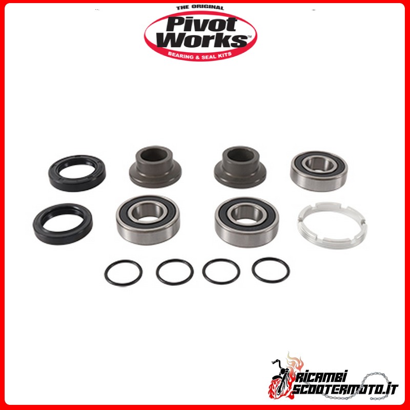 PIVOT WORKS REAR WHEEL COLLARS Honda CR 125 R 1988-1994