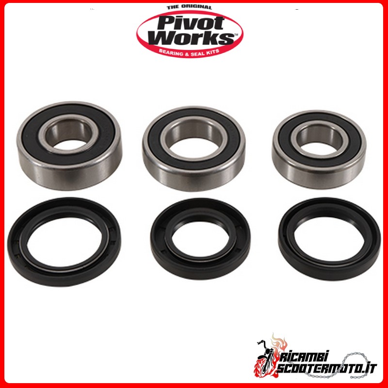 KIT CUSCINETTI E PARAOLI RUOTA ANTERIORE PIVOT WORKS GAS GAS EC 125 2T 2003-2011