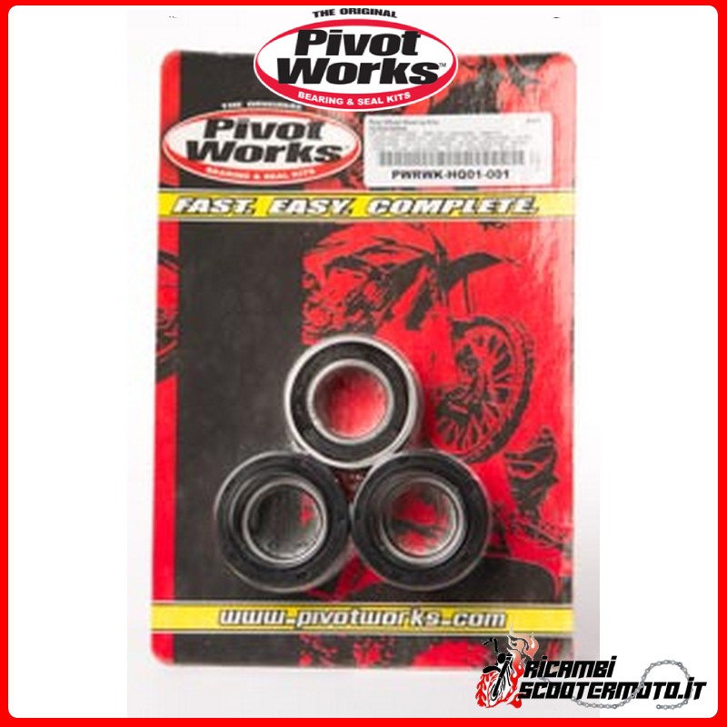 PIVOT WORKS FRONT WHEEL BEARING AND SEALS KIT Husqvarna CR 125 2000-2013 PIVOT WORKS FRONT WHEEL BEARING AND SEALS KIT Husqvarna CR 125 2000-2013