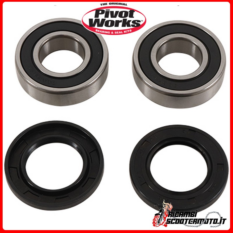 PIVOT WORKS FRONT WHEEL BEARING AND SEALS KIT Kawasaki KDX 200 1989-2006 PIVOT WORKS FRONT WHEEL BEARING AND SEALS KIT Kawasaki KDX 200 1989-2006