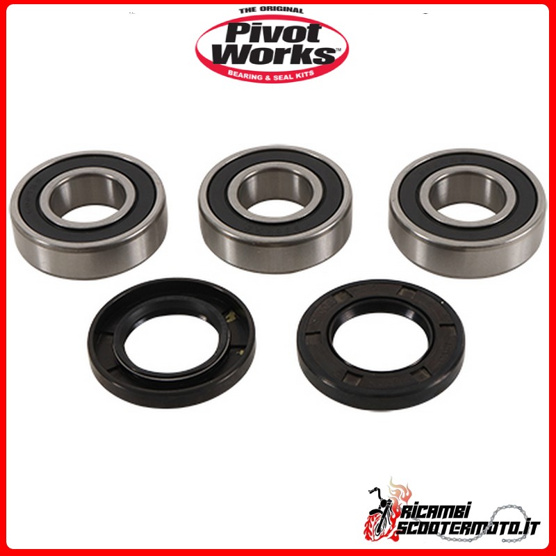 PIVOT WORKS FRONT WHEEL BEARING AND SEALS KIT Kawasaki KX 125 1997-2002 PIVOT WORKS FRONT WHEEL BEARING AND SEALS KIT Kawasaki KX 125 1997-2002