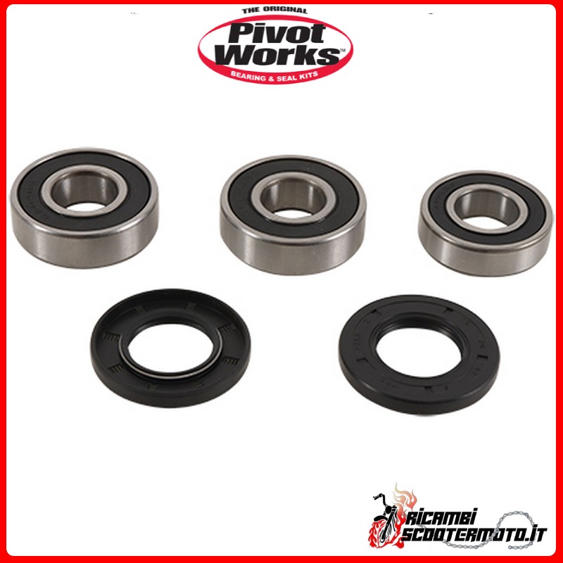 PIVOT WORKS FRONT WHEEL BEARING AND SEALS KIT Suzuki RM 250 1989-1991