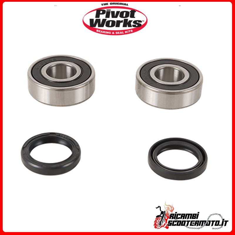 PIVOT WORKS FRONT WHEEL BEARING AND SEALS KIT Suzuki RM 125 1984-1986 PIVOT WORKS FRONT WHEEL BEARING AND SEALS KIT Suzuki RM 125 1984-1986