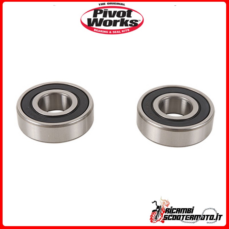 PIVOT WORKS FRONT WHEEL BEARING AND SEALS KIT Suzuki PE 250 1977-1979