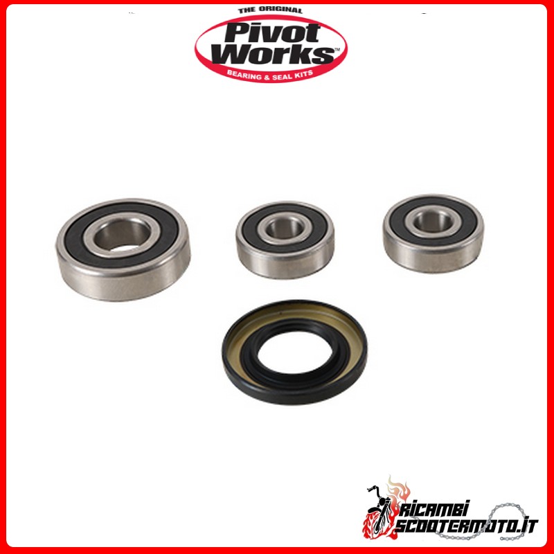 PIVOT WORKS FRONT WHEEL BEARING SEAL KIT Suzuki DR 650 RS 1996 PIVOT WORKS FRONT WHEEL BEARING SEAL KIT Suzuki DR 650 RS 1996