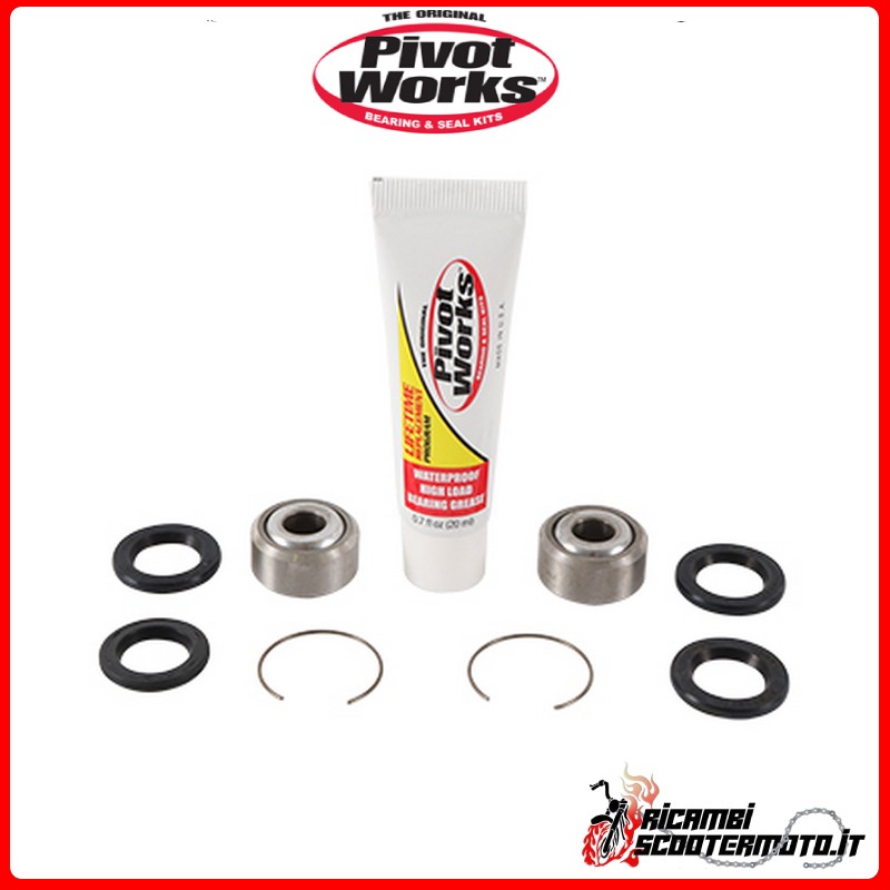 KIT CUSCINETTI AMMORTIZZATORE PIVOT WORKS HONDA CR 125 R 1994-1995 KIT CUSCINETTI AMMORTIZZATORE PIVOT WORKS HONDA CR 125 R 1994-1995