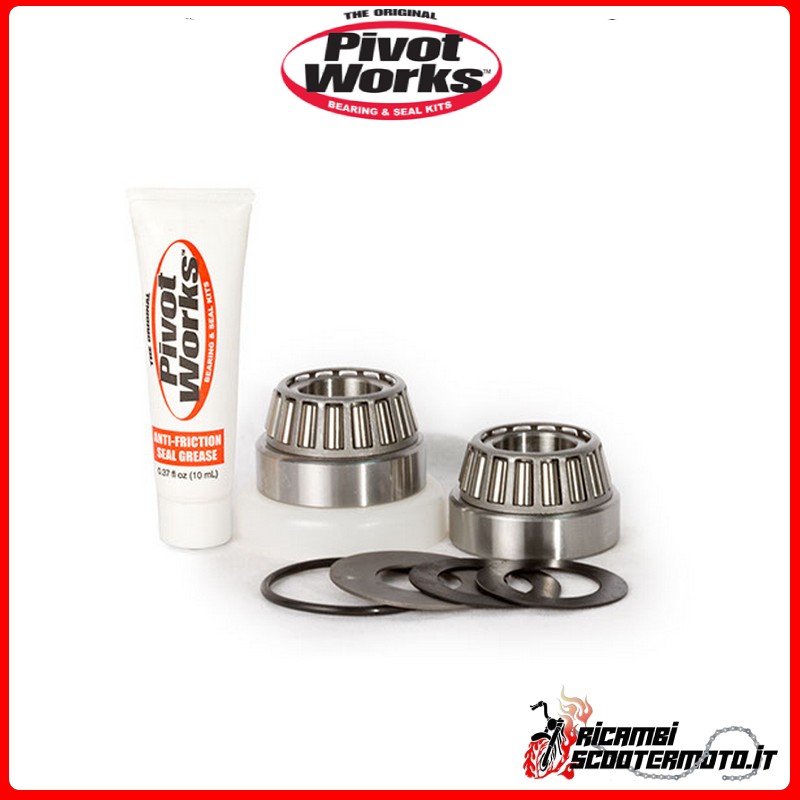 KIT CUSCINETTI STERZO PIVOT WORKS BETA MOTOR EVO 125 2T 2009-2018 KIT CUSCINETTI STERZO PIVOT WORKS BETA MOTOR EVO 125 2T 2009-2018