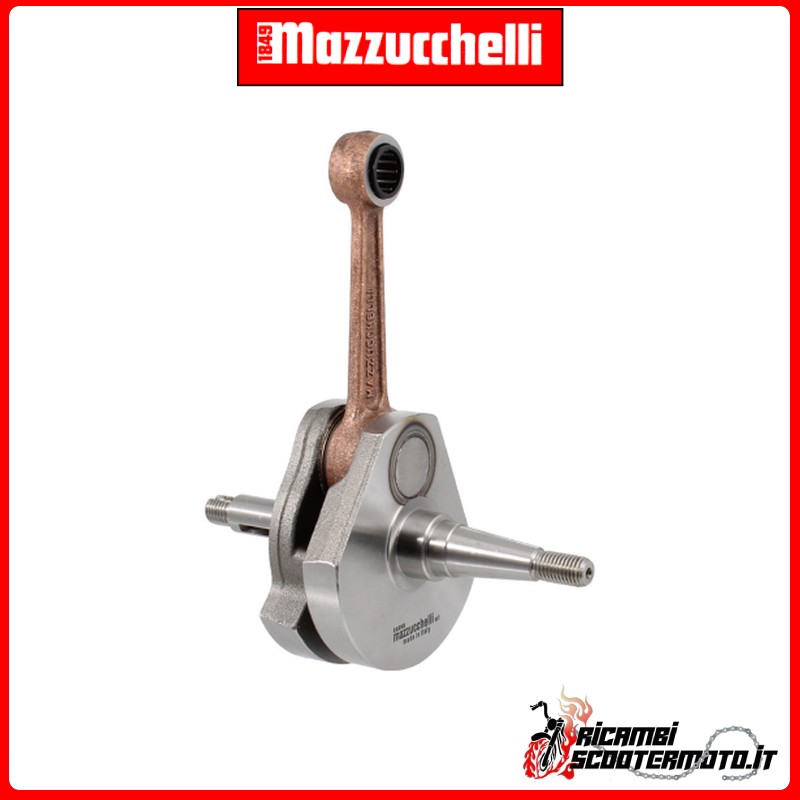 MAZZUCCHELLI CRANKSHAFT PIAGGIO VESPA 125 1958