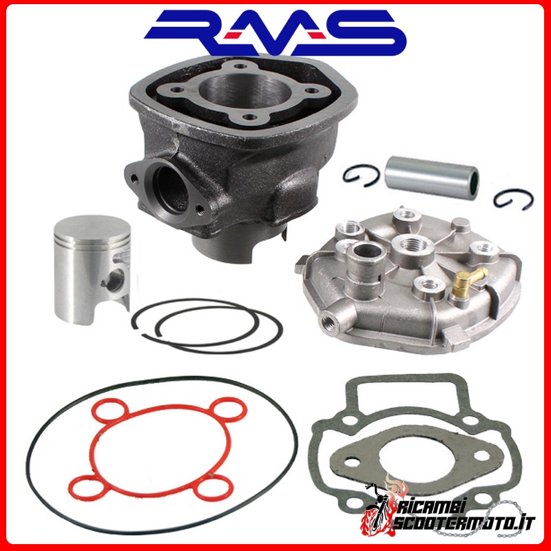 KIT GROUPE THERMIQUE CYLINDRE COMPLET RMS D.47 APRILIA GULLIVER LC 50 1996-1998