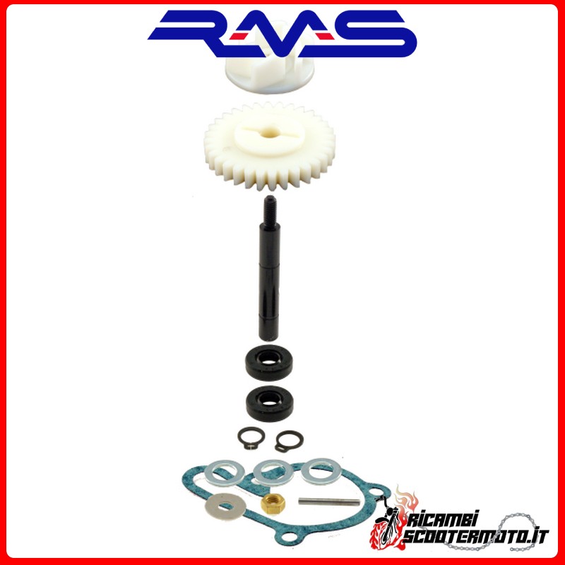 RMS WATER PUMP OVERHAUL KIT GILERA RCR 50 2006-2007 RMS WATER PUMP OVERHAUL KIT GILERA RCR 50 2006-2007