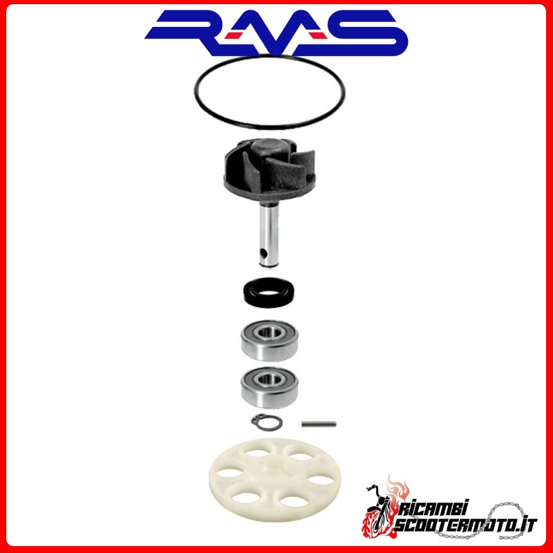 RMS WATER PUMP OVERHAUL KIT BETA ARK 50 LC 1996-2007 RMS WATER PUMP OVERHAUL KIT BETA ARK 50 LC 1996-2007