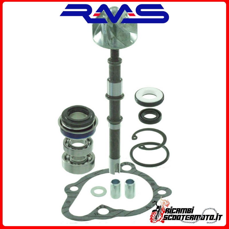 RMS WATER PUMP OVERHAUL KIT MALAGUTI F18 WARRIOR 125 2000-2002
