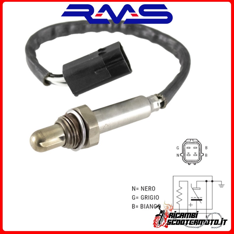RMS-Lambdasonde PEUGEOT GEOPOLIS 125 EXECUTIVE ABS 2007
