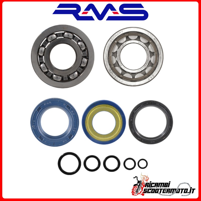 KIT DE REVISIÓN DEL CIGÜEÑAL RMS PIAGGIO VESPA ET3 125 1976-1983 KIT DE REVISIÓN DEL CIGÜEÑAL RMS PIAGGIO VESPA ET3 125 1976-1983