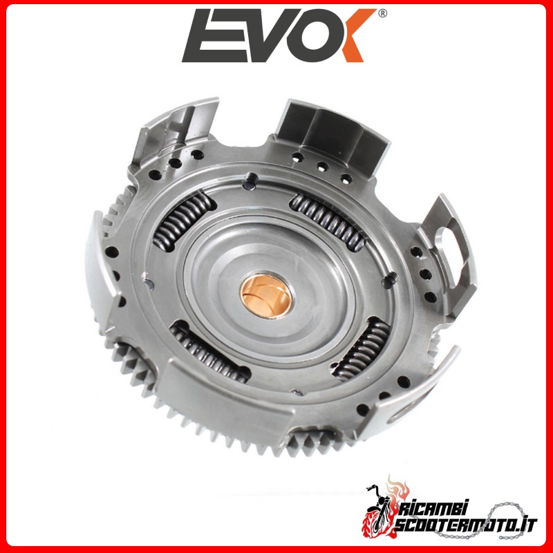 CLOCHE D'EMBRAYAGE ET PIGNON EVOK PIAGGIO APE 50 2009-2017