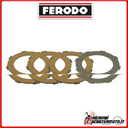 KIT 4 Disques d'embrayage Pilotes de course FERODO FCD0518/1 PIAGGIO COSA 2 125 1991-1997