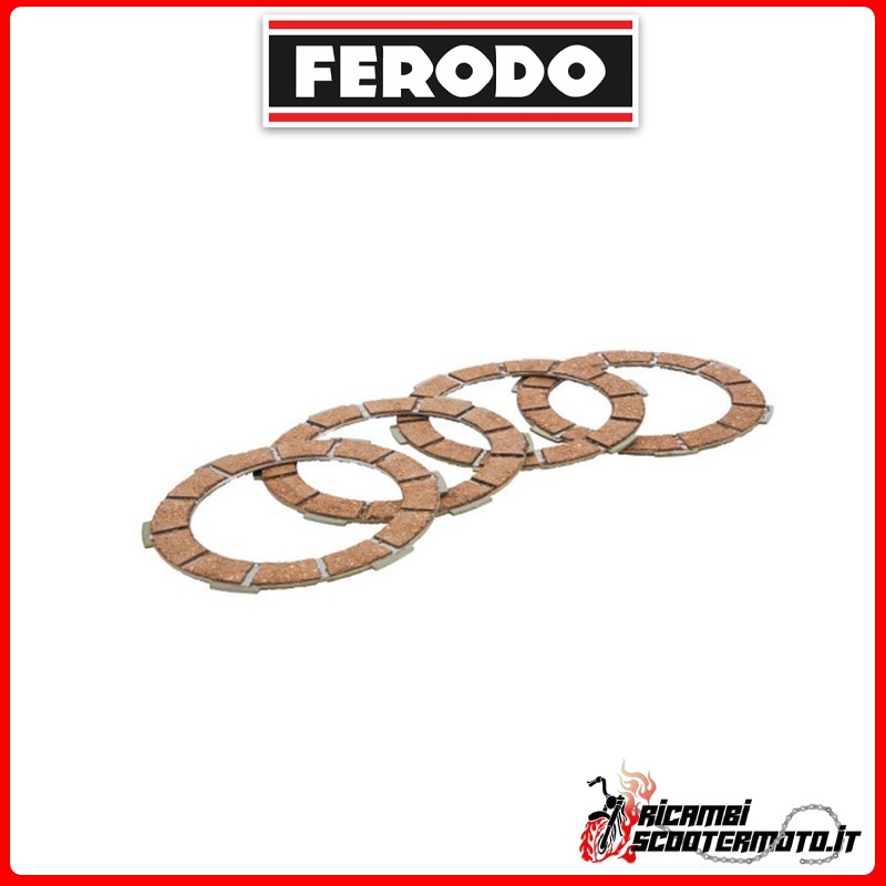 Ferodo Standard Drive Clutch Discs  FCD0545 INNOCENTI LAMBRETTA 125 DL 1969-1971