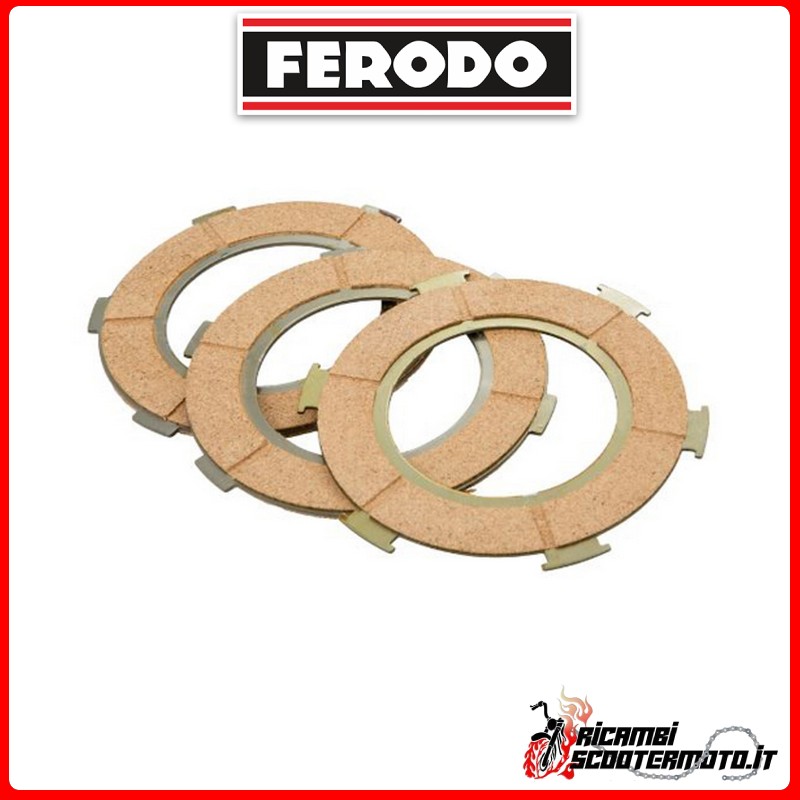 Discos de embrague de transmisión estándar Ferodo  FCD0607 PIAGGIO VESPA 125 1958