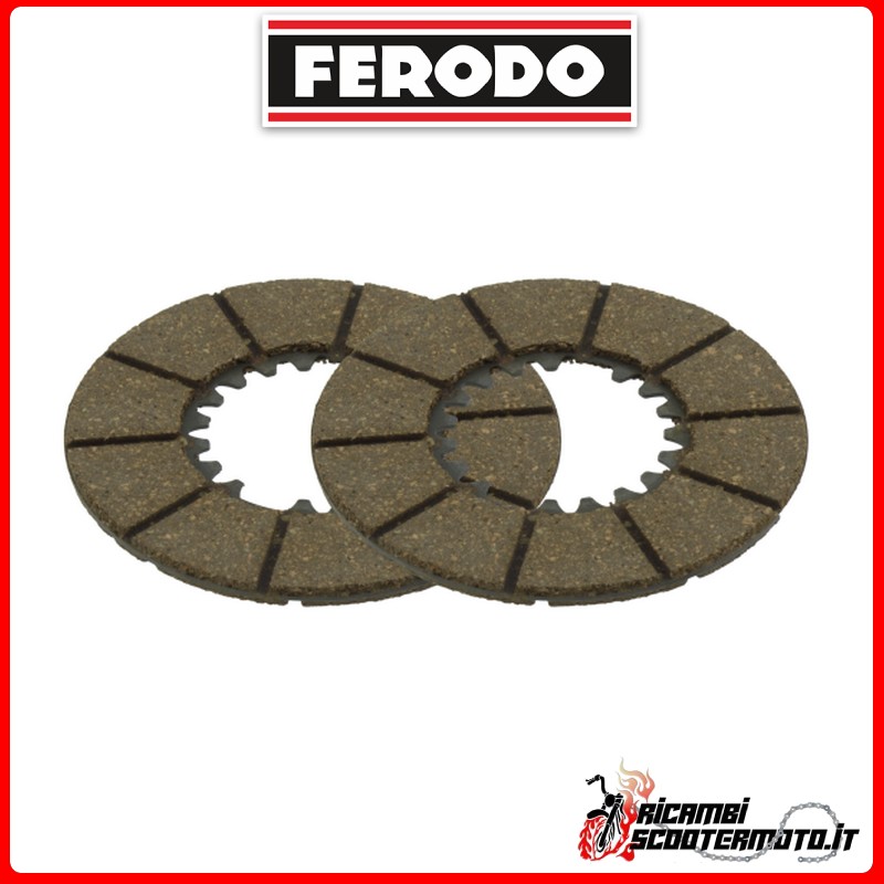 DISQUES D'EMBRAYAGE FERODO PIAGGIO VESPA 125 1948-1950