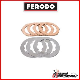 Complete Set of Standard Clutch Discs FERODO FCS0545/2 INNOCENTI LAMBRETTA 125 DL 1969-1971