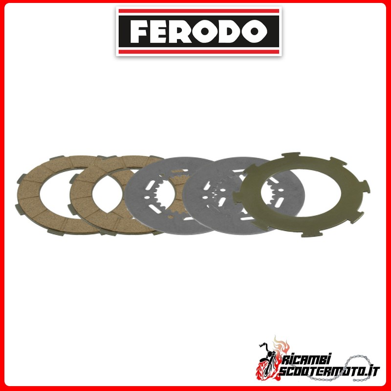 Kompletter Satz Standard-Kupplungsscheiben FERODO FCS0554/2 PIAGGIO COSA 1 200 1988-1991