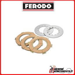 Complete Set of Standard Clutch Discs FERODO FCS0607/2 PIAGGIO VESPA 125 1958