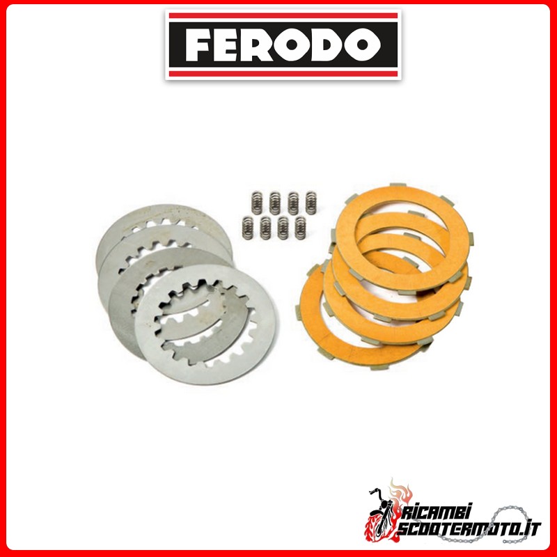 Jeu complet de disques d'embrayage de course FERODO FCS0518/3S PIAGGIO COSA 2 125 1991-1997